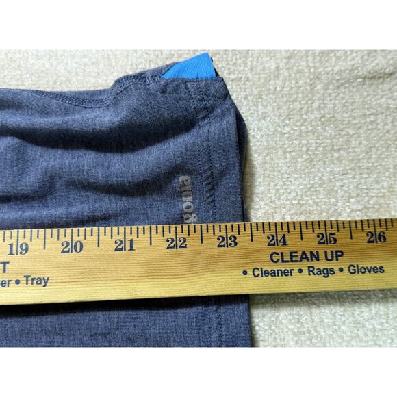 Lot of 2 Patagonia Women’s M Peach Gray Nine Trails Short Sleeve Hiking Shirts - Picture 6 of 6